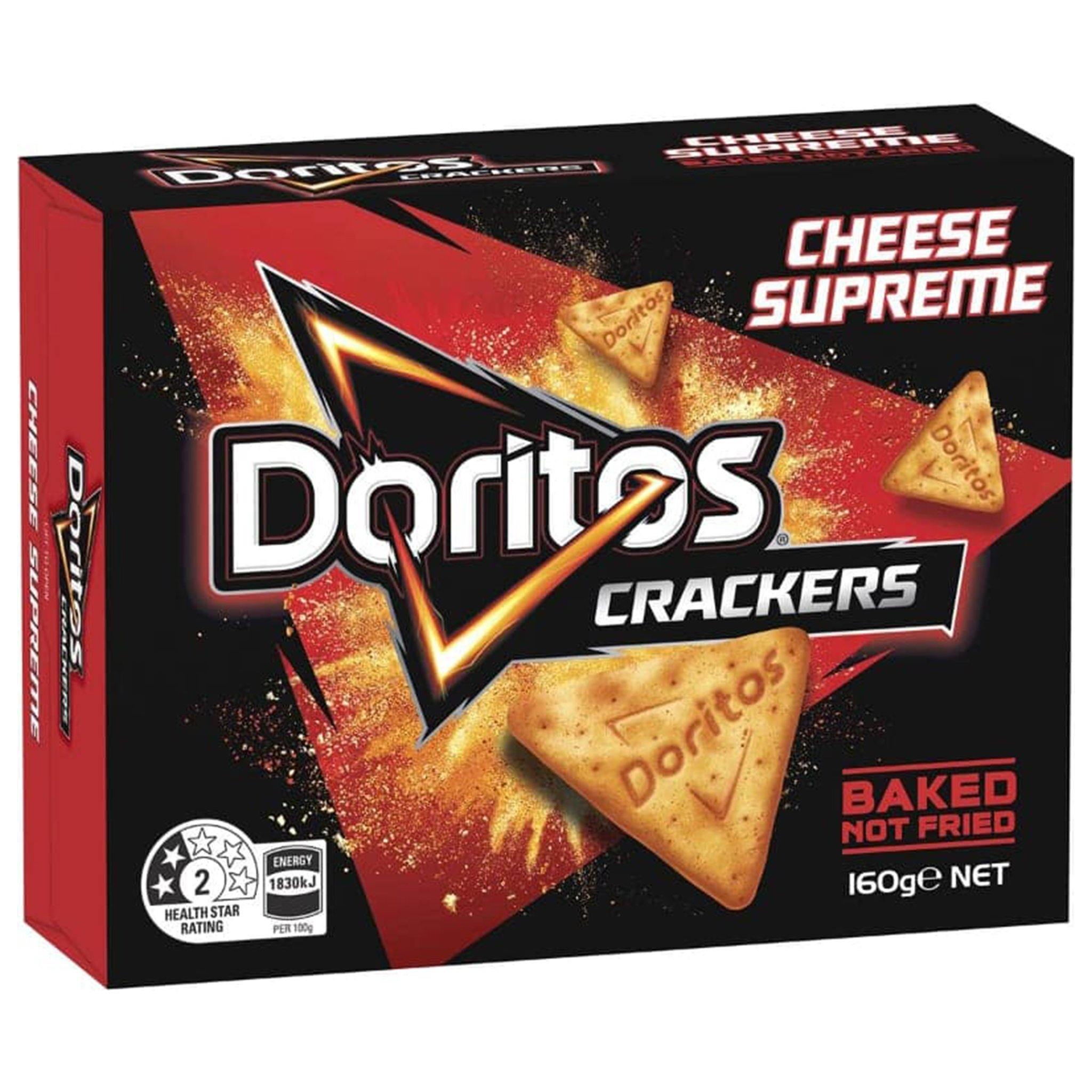 Doritos Cheese Supreme Crackers - Australia - Sweet Exotics