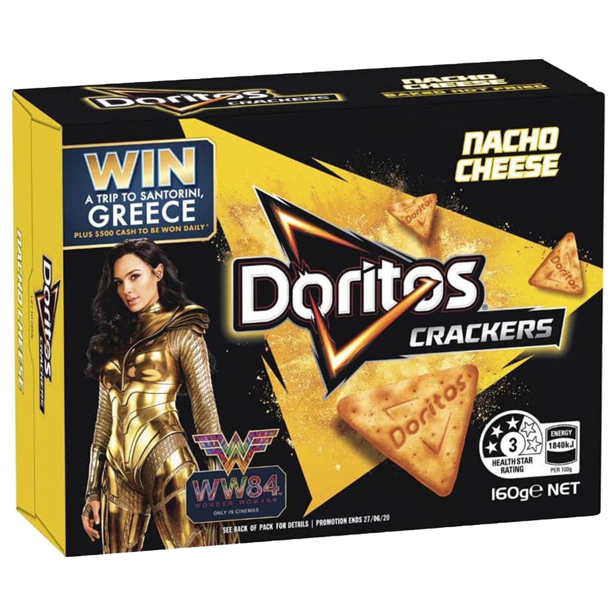 Doritos Nacho Cheese Crackers - Australia - Sweet Exotics
