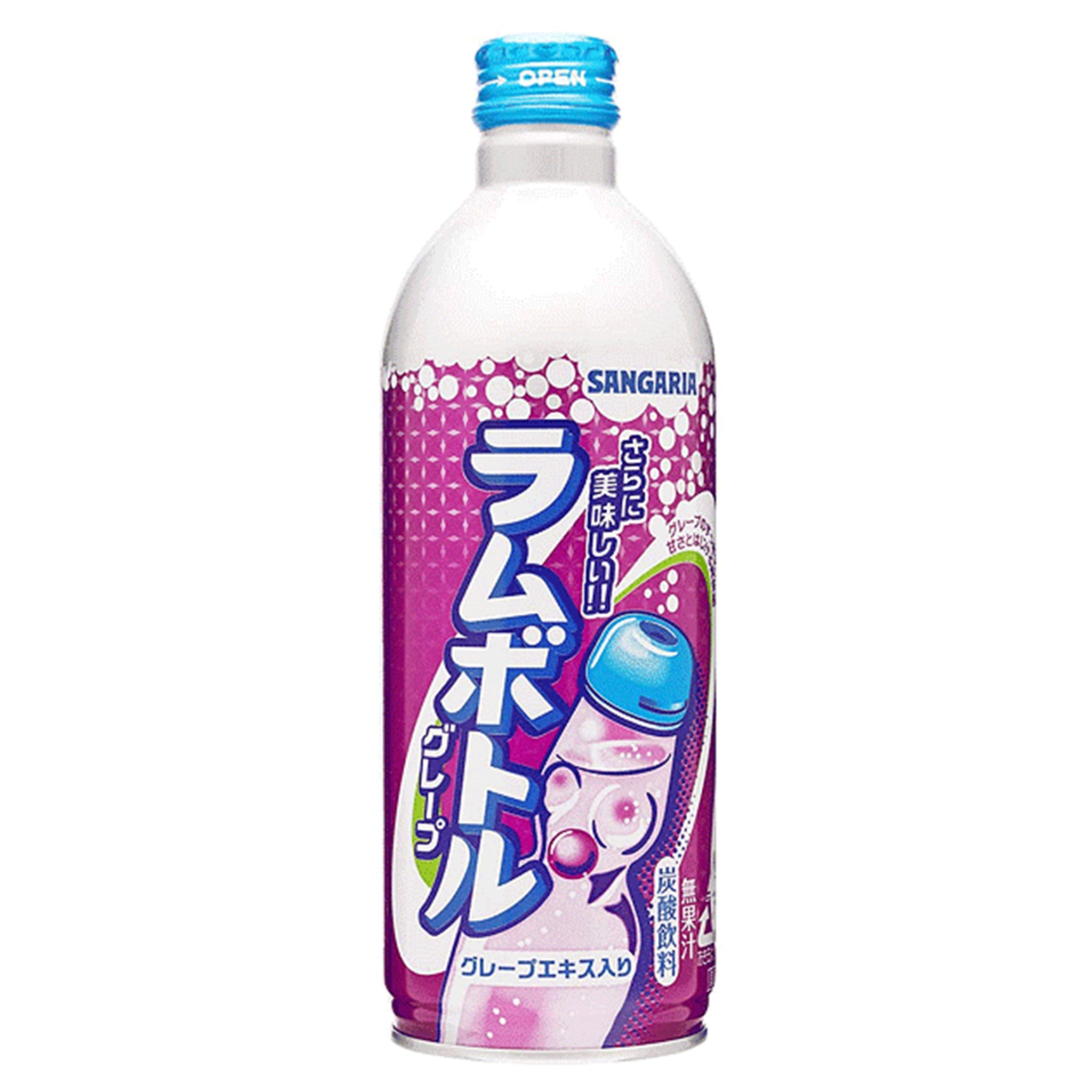 Sangaria Grape Ramune Soda (Japan)