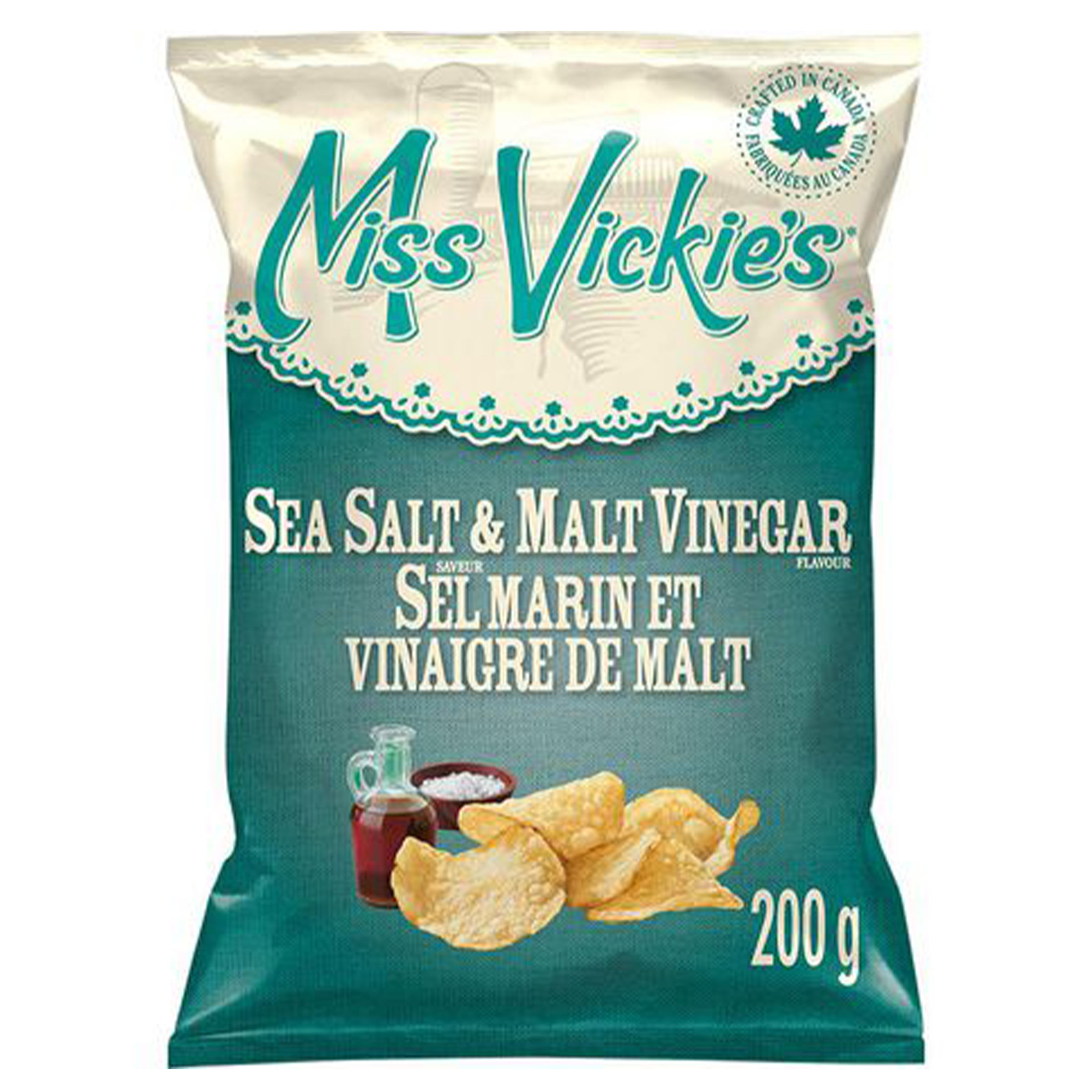 Miss Vickie's Kettle Cooked - Sea Salt & Malt Vinegar
