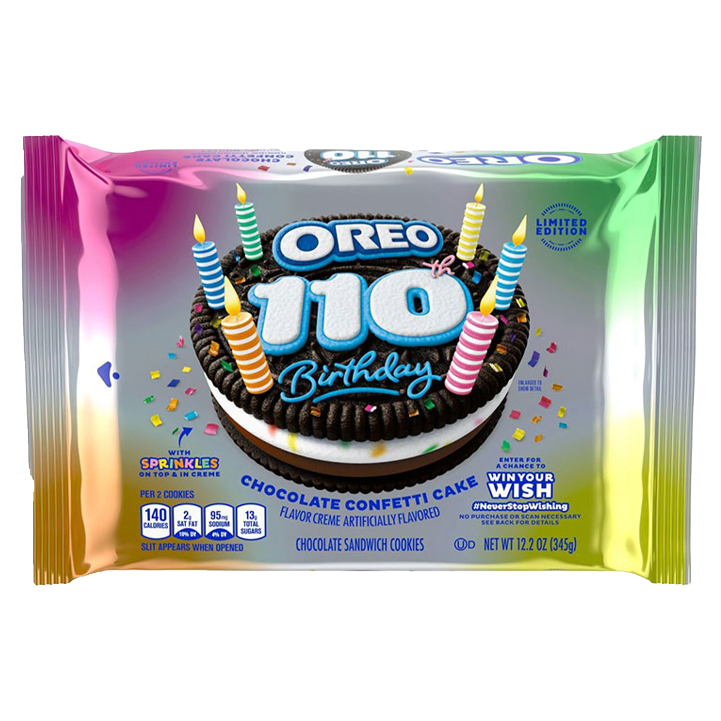 Oreo - Chocolate Confetti Cake