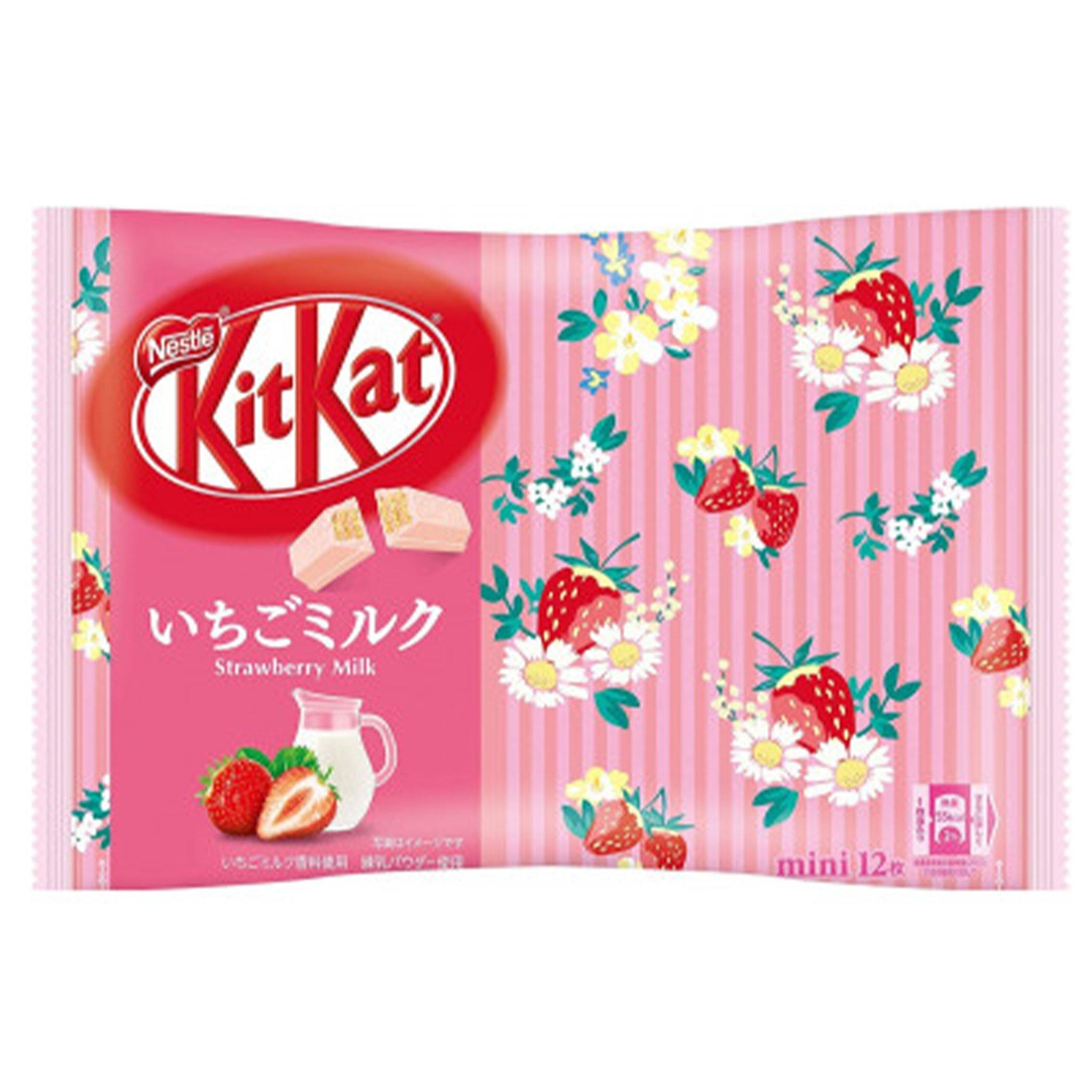 Kit Kat Strawberry Milk - Japan - Sweet Exotics