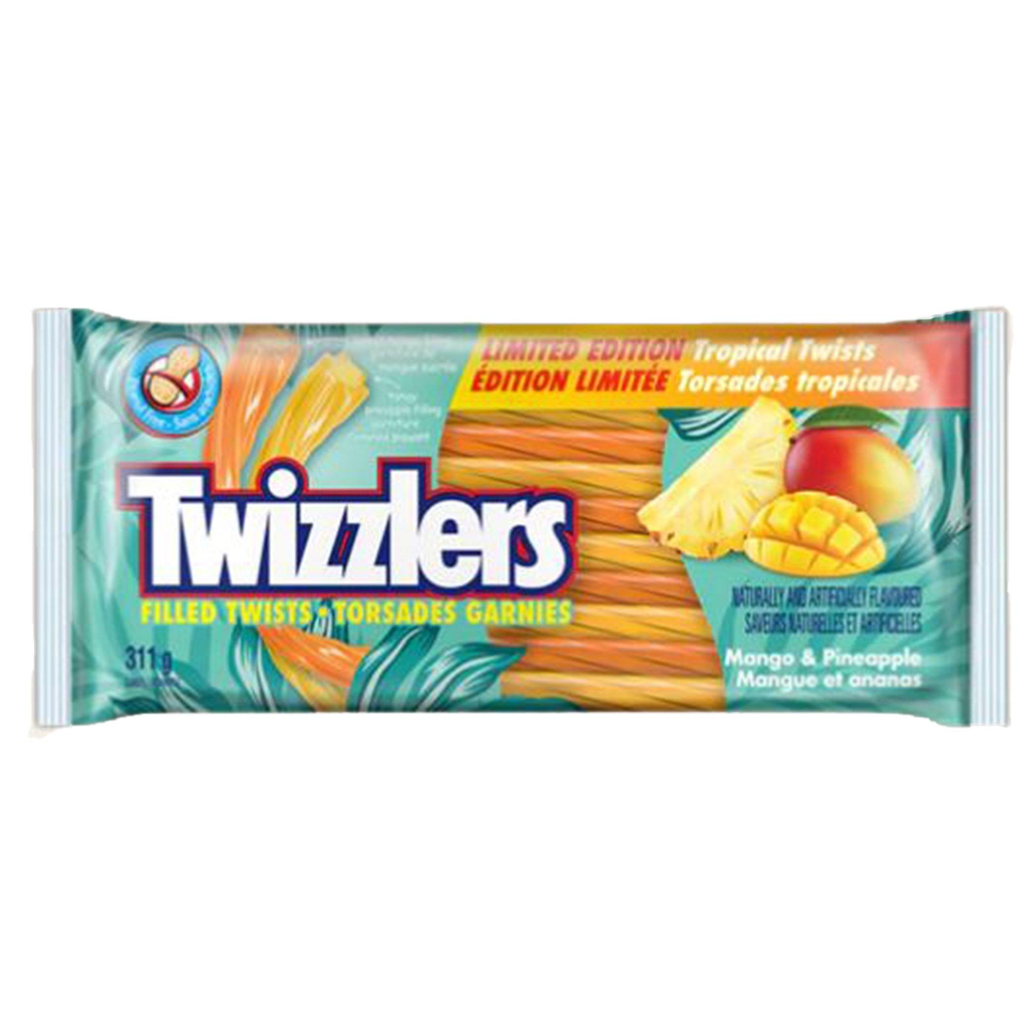 Twizzlers Filled - Pineapple & Mango - Sweet Exotics