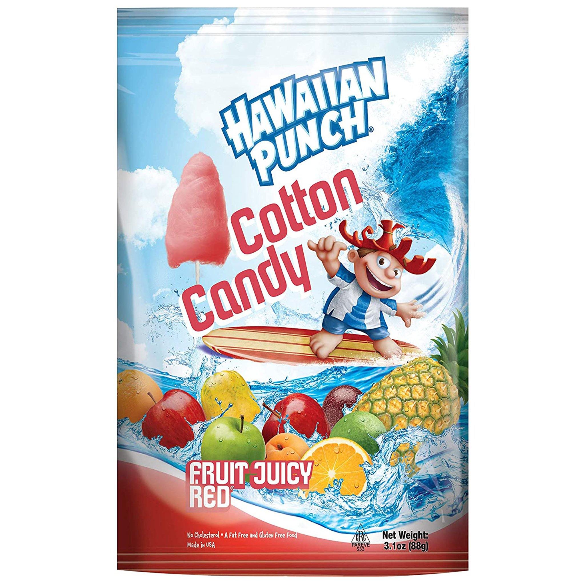 Hawaiian Punch Cotton Candy - Sweet Exotics