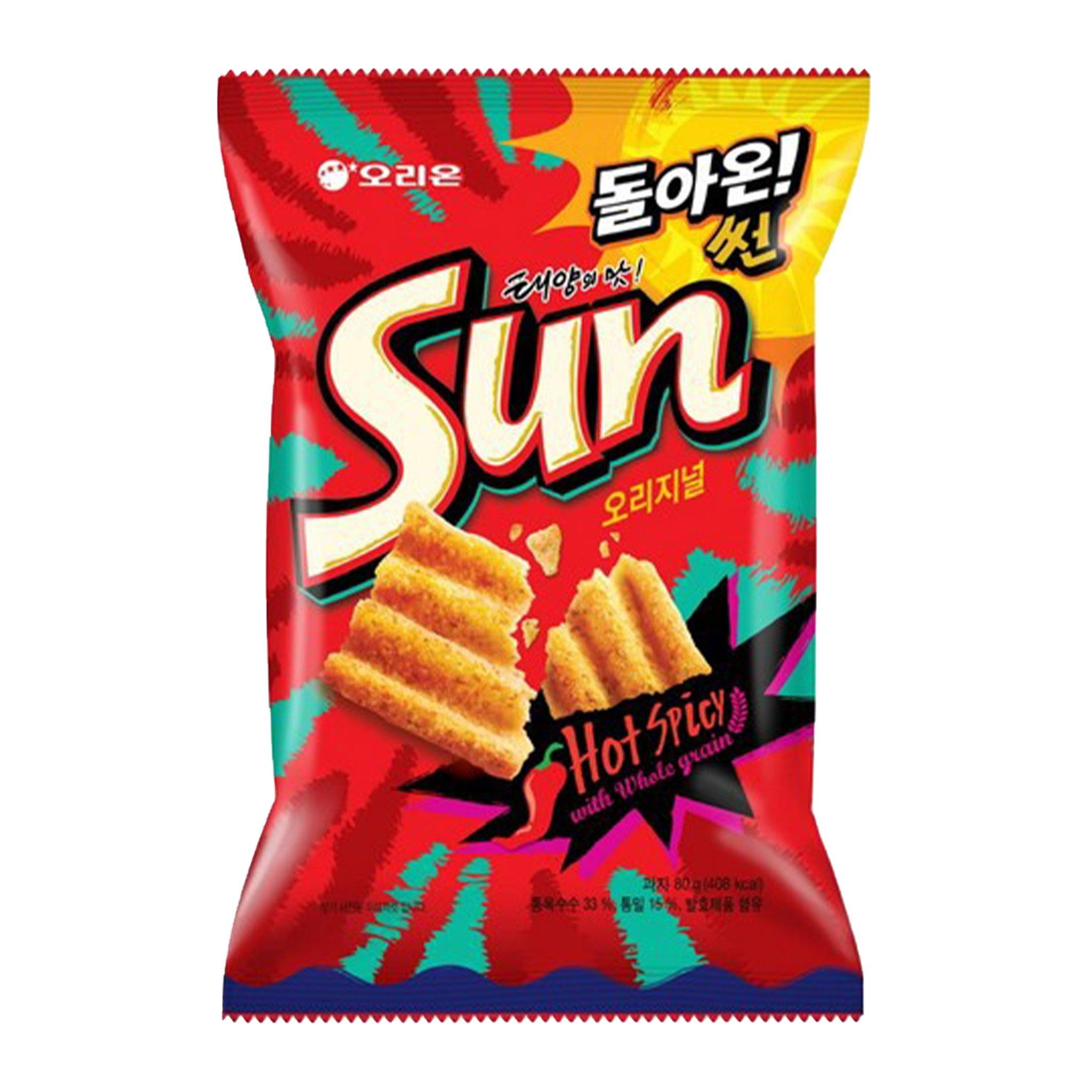 Sun Chips Hot Spicy - Korea - Sweet Exotics