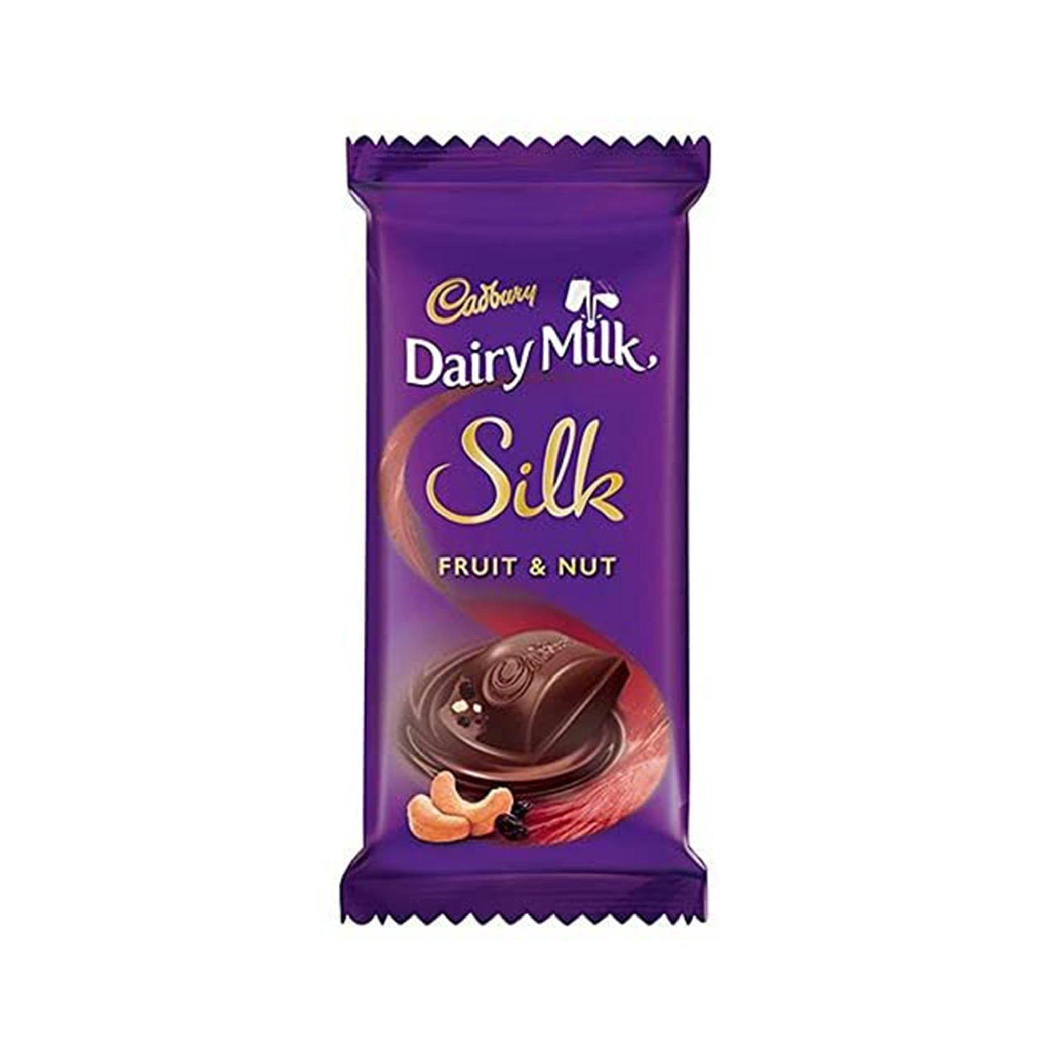 Cadbury Dairy Milk Silk Fruit & Nut -  India - Sweet Exotics