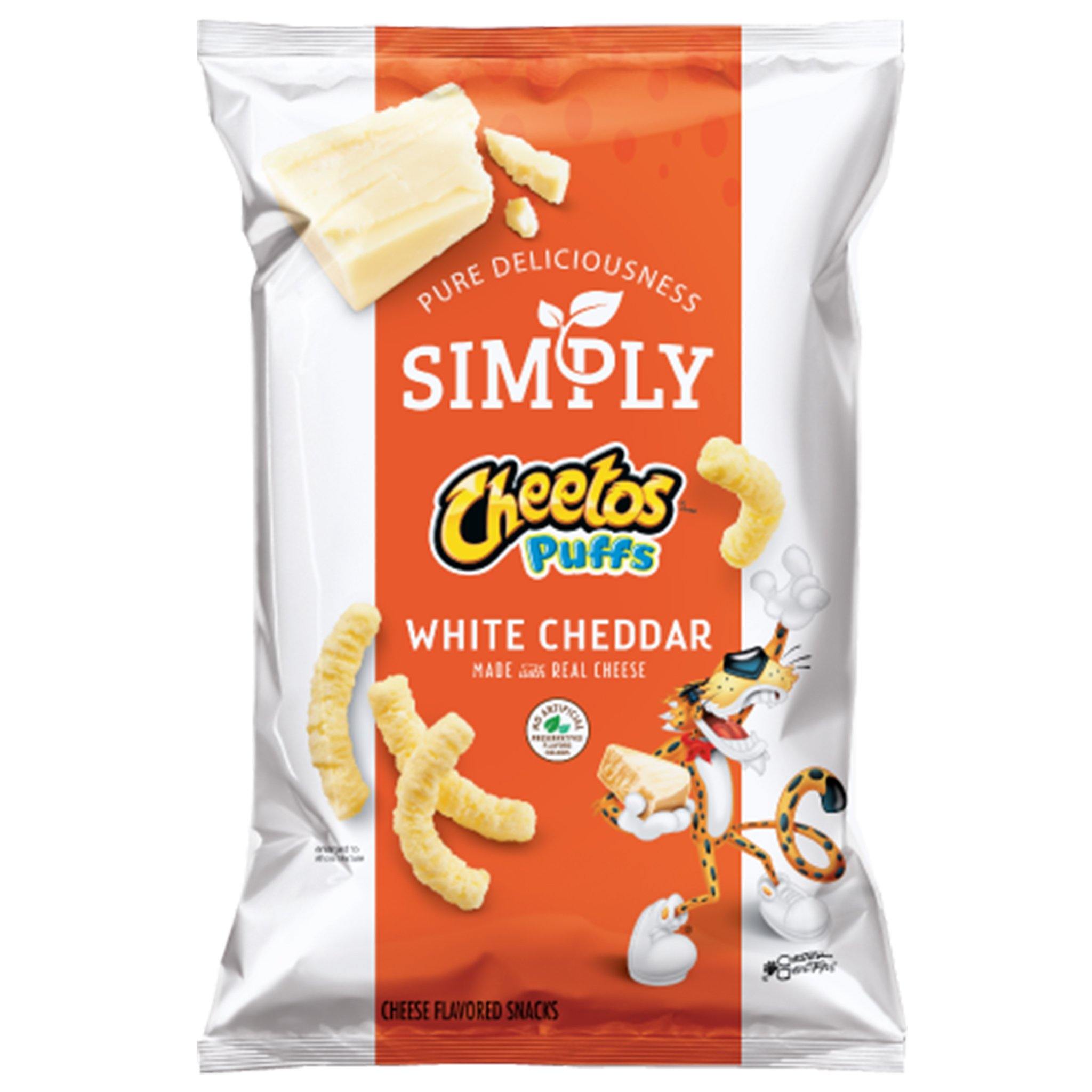 Simply Organic Cheetos Puffs - White Cheddar - Sweet Exotics