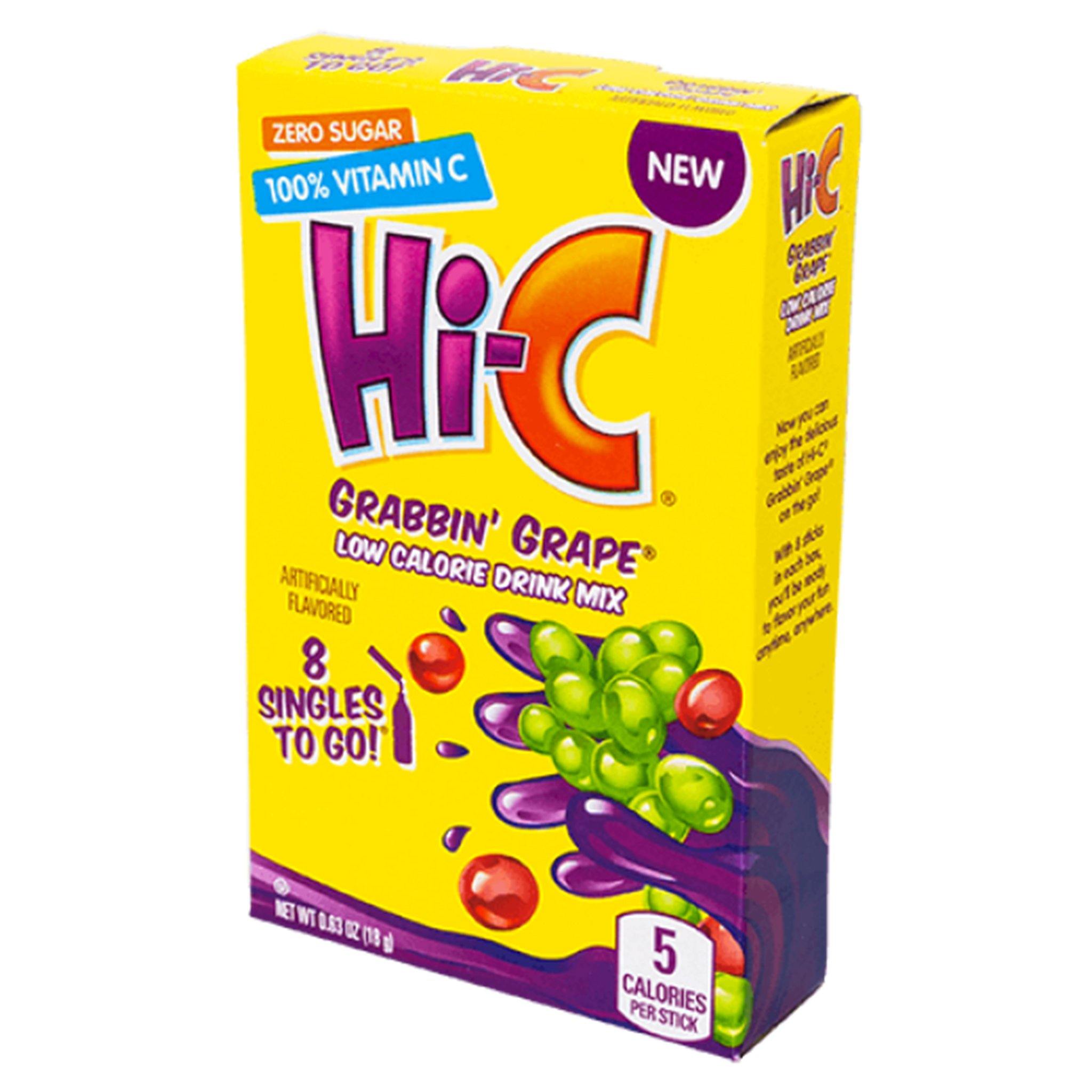Hi-C Drink Mix - Grabbin' Grape - Sweet Exotics