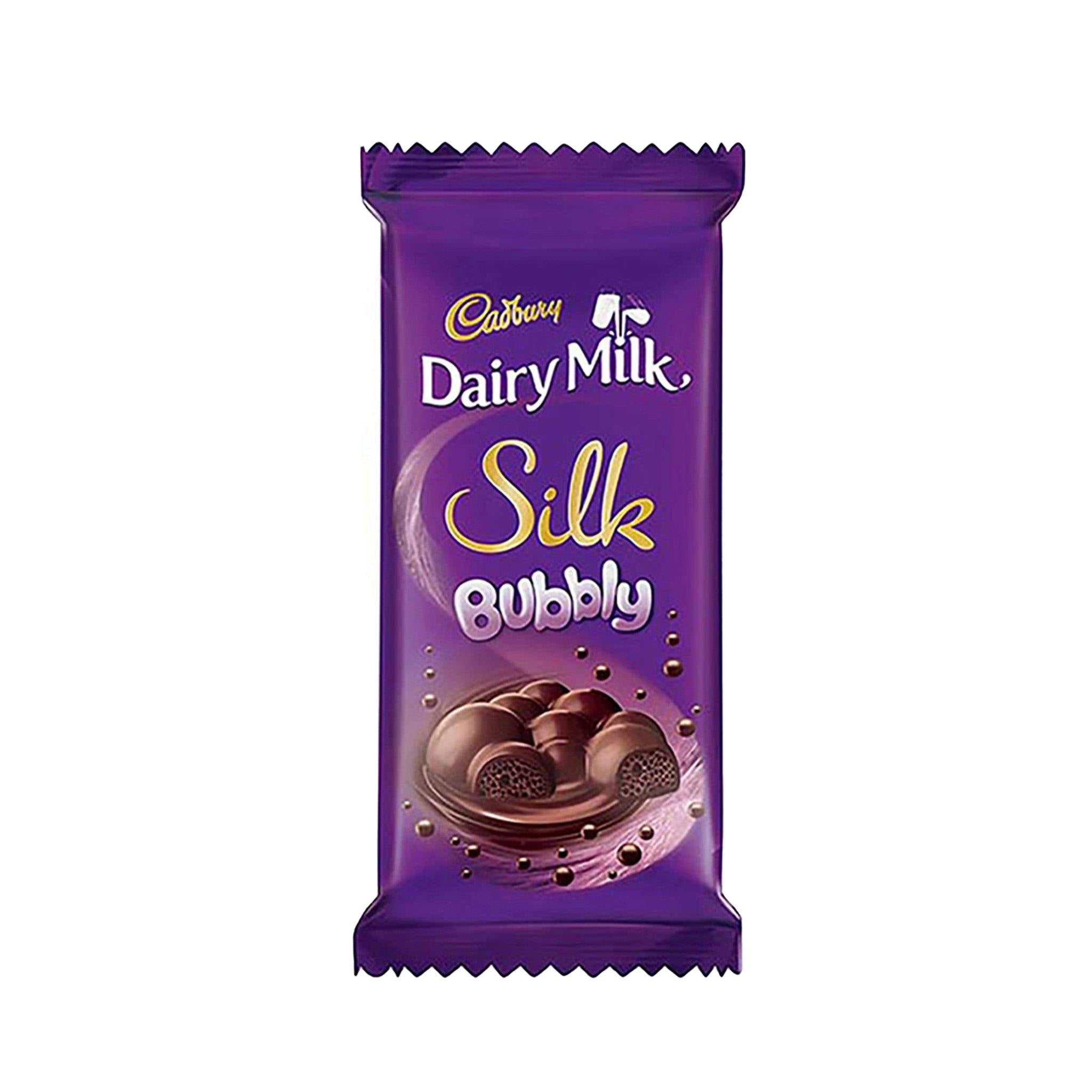 Cadbury Dairy Milk Silk Bubbly -  India - Sweet Exotics