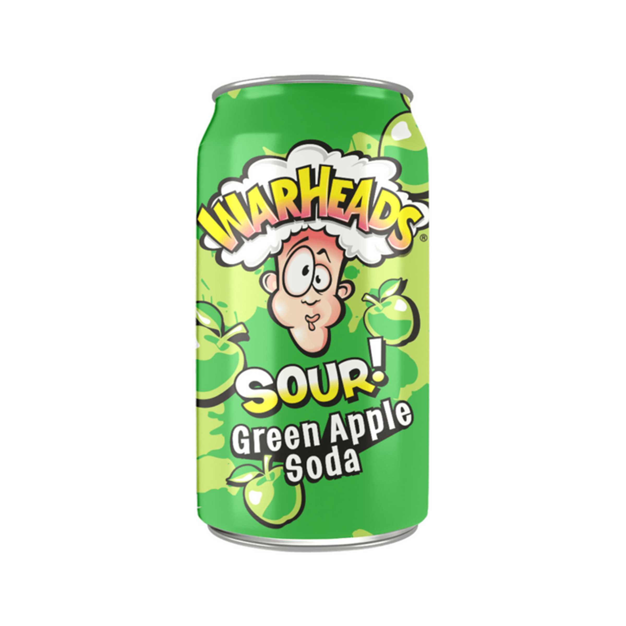 Warheads Sour Soda - Green Apple