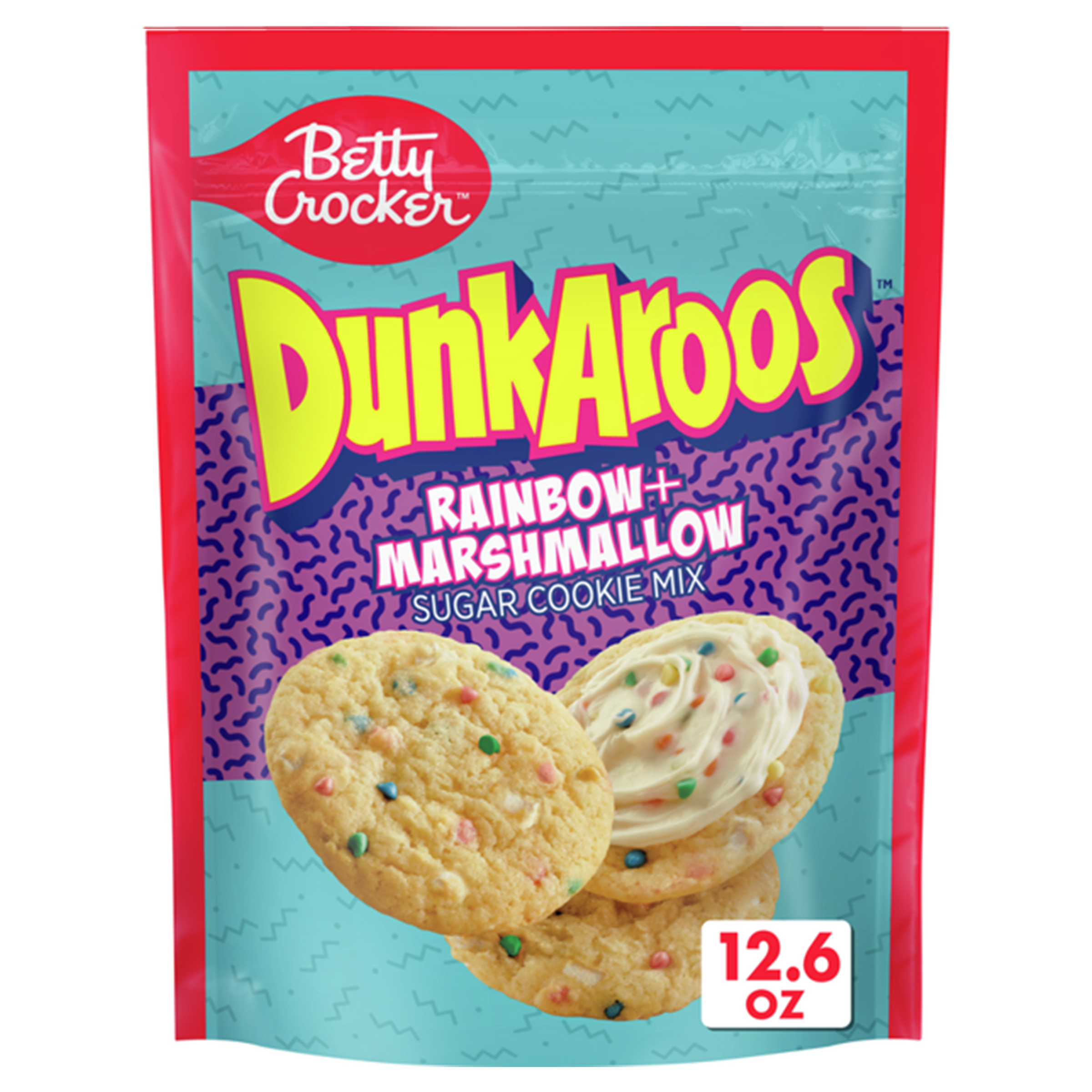 Dunkaroos Sugar, Rainbow + Marshmallow Cookie Mix